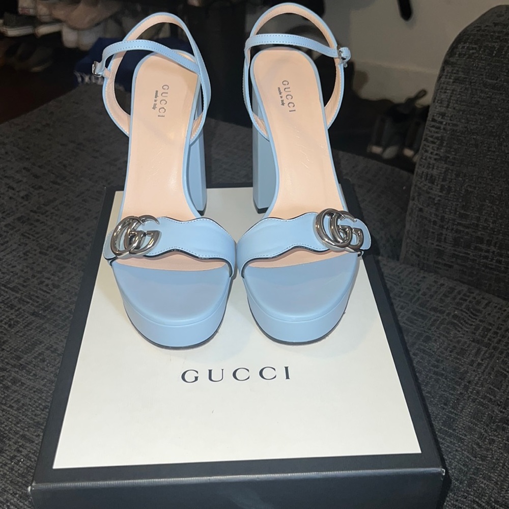 Gucci Marmont Platforms